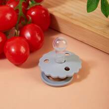 1 szt. Silikonowy smoczek w kształcie płatka dla dzieci w wieku 0-6 miesięcy i 6-36 miesięcy, antykolkowy, realistyczne wrażenie karmienia piersią, miękki smoczek pocieszyciel dla noworodków - Wielokolorowe - Zobacz 23