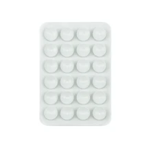 2/3/5件装多功能24孔方形硅胶手机吸盘和心形双面硅胶手机吸盘支架。坚固的硅胶吸盘可固定手机，防止其掉落。适用于视频拍摄、自拍等各种场景。 - 彩色 - 查看 22