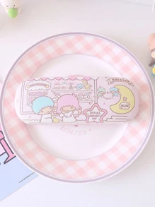 Sanrio Astuccio per occhiali carino con il personaggio Kuromi viola per donna, organizer per gioielli e occhiali da sole rosa con stampa My Melody, resistente e compressibile, accessorio portaocchiali estivo blu Cinnamoroll essenziale per auto e viaggio, portaocchiali da scrivania per scuola e ufficio, articoli Pochacco, regali di gruppo per damigelle, infermiere e insegnanti, regali per ragazze per vacanze e compleanni, articoli autorizzati Sanrio.