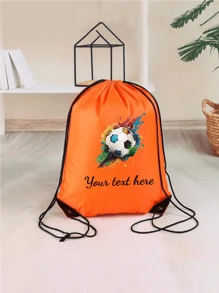 Presente perfeito para o aniversário, aniversário de casamento ou Dia das Mães. Bolso de nylon personalizado com cordão e nome, texto ou logotipo, mochila personalizada para organizadores de eventos. Uma bolsa adequada para homens e mulheres usarem no dia a dia, para sair, se exercitar, viajar, fazer compras e ir à praia. Perfeito para o Natal, Dia de Ação de Graças, volta às aulas, local de trabalho, deslocamento, festas e reuniões. Um presente ideal para mulheres. O presente perfeito para mães de Natal, filhas de professores. Filhas personalizadas.