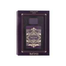 Lattafa 【自营】Badee Al Oud Amethyst 中性淡香精 3.4盎司/100毫升 持久留香 女友 妻子 母亲 朋友 男友 丈夫 父亲 兄弟 生日 毕业派对 旅行 露营 户外 学校 校园旅行 节日 周年纪念 夏季 秋季 夏季精选 夏季必备 夏季经典 男士礼物 魅力氛围 日常使用 - EDP - 查看 3