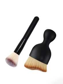 2pcs Car Interior Detailing Brush, Auto Soft Hair Cleaning Brushes, Curved Dirt Dust Collectors, Removal Tool For Dashboard Air Conditioner Vents Leather, Scratch Free - Multicolor - View 12