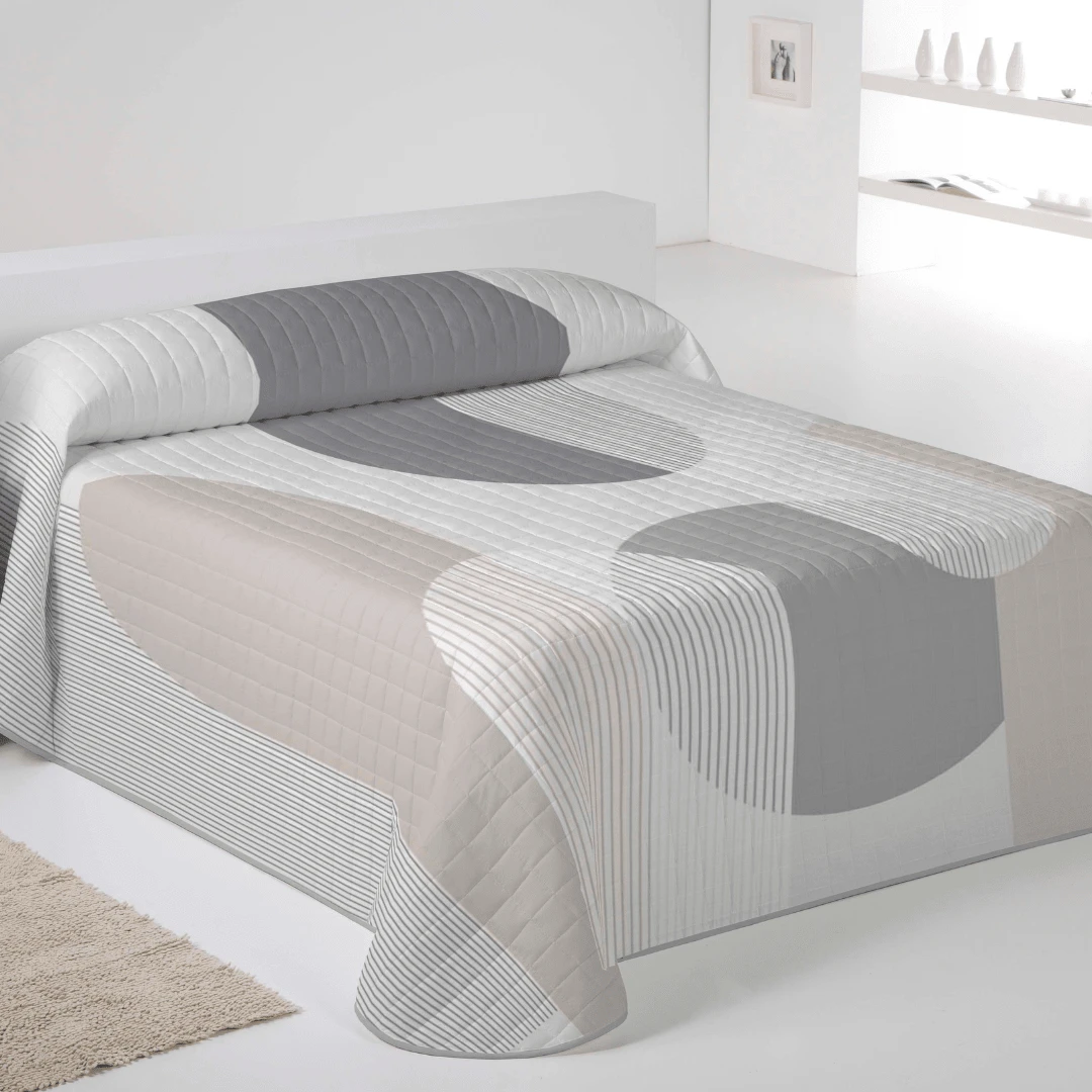 ICEHOME ICEHOME - Colcha Bouti Estampada - 100% Microfibra Extra Suave de Alta Calidad - ✅ Entrega 2-5 días ✅ - 10 Modelos Diferentes - Acolchado a Rombos - Cama 90-105/135/150/180 - Relleno Ligero 70 gramos - Fabricado en España