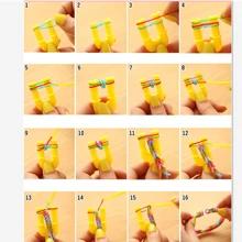 Colorful Rubber Bands, Weaving Loom Kit, 32-Color Rubber Twist Band Kit For Diy Bracelet And Beads Making, Perfect Gift For Beginners