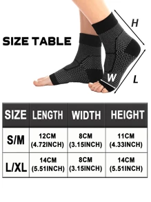 Compression Socks - Moisture-Wicking Nylon Blend, Reinforced Heel & Toe, Ankle Protection & Improved Circulation - Unisex Athletic Socks For Running, Hiking, All-Season Wear, Hiking Gear, Sporty Look, Breathable Fabric