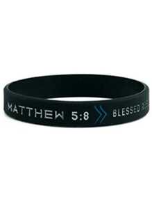1pc/3pcs Religious Bible Verse Silicone Bracelet Rubber Wristband