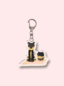 1pc Kpop Star Acrylic Cartoon Keychain/Anime Keychain/Friendship Keychain: Featuring Characters Bag Accessories, Funny Jewelry, And Fans Gifts. Ideal For Boyfriends, Girlfriends, Family Members, Teachers, Party Gifts, ARMY-Themed Cell Phone Decorations.