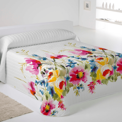 Naturals - Printed Bouti Quilt - High Quality Extra Soft Microfiber - ✅ Delivery 2-5 Days - 7 Different Models - Diamond Quilting - Bed 90-105/135/150/180 - Light Filling 70 Grams - Made In Spain