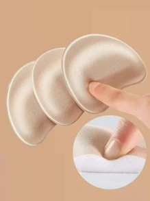 1 par de protectores antideslizantes para la parte delantera del pie de tacón alto de verano, hechos de material esponjoso para absorber el sudor y proporcionar comodidad acolchada, adecuados para mujeres con pies sudorosos
