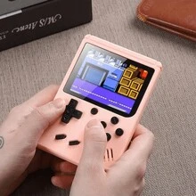 400-In-1 Retro Handheld Game Console, Gift For Back To School, Birthday, Easter, Halloween, Christmas, Perfect Gift - Lithium Battery 400mAh - Multicolor - View 6