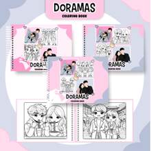 DOMAMA Coloring Book - Style - 52 Sheets