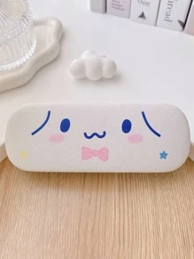 Sanrio Astuccio per occhiali carino con il personaggio Kuromi viola per donna, organizer per gioielli e occhiali da sole rosa con stampa My Melody, resistente e compressibile, accessorio portaocchiali estivo blu Cinnamoroll essenziale per auto e viaggio, portaocchiali da scrivania per scuola e ufficio, articoli Pochacco, regali di gruppo per damigelle, infermiere e insegnanti, regali per ragazze per vacanze e compleanni, articoli autorizzati Sanrio.