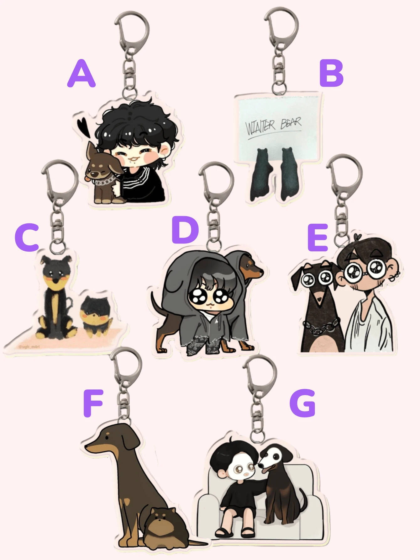 1pc Kpop Star Acrylic Cartoon Keychain/Anime Keychain/Friendship Keychain: Featuring Characters Bag Accessories, Funny Jewelry, And Fans Gifts. Ideal For Boyfriends, Girlfriends, Family Members, Teachers, Party Gifts, ARMY-Themed Cell Phone Decorations.