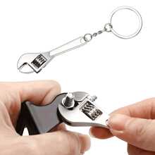 Mini Adjustable Wrench Keychain - Portable Wrench For Bicycle, Motorcycle And Car Repair