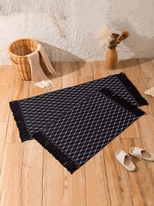 1PCSEntrance Door Mat, Entrance Mat, Door Mat, Japanese Washable Entrance Leather Carpet, Home Carpet - Black - View 12