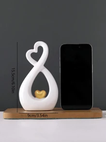Eight-Character Love Decorative Ornaments, Circular Modern Nordic Simple Bookshelf Ornaments, Doughnut Bohemian Beautiful Ornaments, Suitable For Stylish Living Room Porch Tea Table Ornaments.