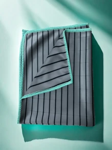1 pièce Chiffon en fibre de verre de bambou : antibactérien, anti-moisissure, 100 %, très absorbant, dégraissant épais - Convient pour la salle de bain, la cuisine, la voiture et les animaux domestiques, adieu les serviettes en papier, adoptez.