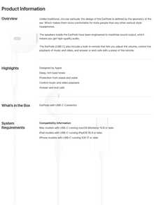 /Apple 原装 EarPods 有线耳机 USB-C 接口 正品 - 白色 - 查看 7