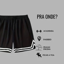 Bermuda Style Basketball Street Men's Drip Angel 3 Cruz - 黑色 - 查看 5
