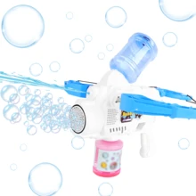 3 In 1 Bow And Arrow Bubble Machine Gun Blue - Blue - View 1