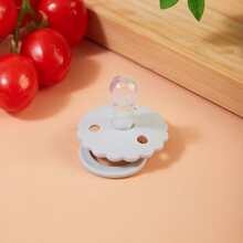 1 szt. Silikonowy smoczek w kształcie płatka dla dzieci w wieku 0-6 miesięcy i 6-36 miesięcy, antykolkowy, realistyczne wrażenie karmienia piersią, miękki smoczek pocieszyciel dla noworodków - Wielokolorowe - Zobacz 27