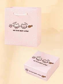 Sanrio 1pc Sanrio Hello Kitty Deluxe Jewelry Storage Gift Box. Its Appearance Is Exquisite And It Can Be Used To Wrap Necklaces, Rings, Earrings And Accessories. It's Suitable For Parties, Festivals, Proposal Scenarios, And Makes An Excellent Gift For Friends, Exuding Charm And A Vibe.