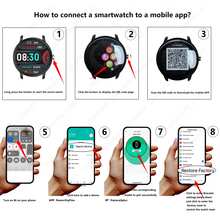 Smartwatch con llamadas/marcación inalámbrica, múltiples modos deportivos, alerta y rechazo de llamadas entrantes, notificación de SMS, fondo de pantalla personalizable, compatible con iOS/Android - Multicolor - Ver 10