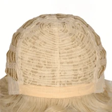 80s Mullet Wig For Men & Women Fancy Dress Carnival Wigs Blonde Curls Hippie Rocker 70s Heavy Metal Costume Mullet Theme Party Halloween Wig - Multicolor - View 7