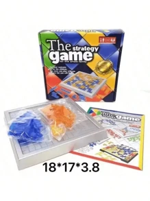1 pieza - Juego de mesa de rompecabezas intelectual Blokus, versión en inglés, juegos de fiesta para familia, set para 2 jugadores/4 jugadores