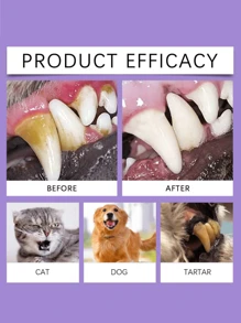 1pc Oral Cleaning Spray, Cleaning Tartar, Tooth Stains, Oral Odor, Fresh Breath, Universal For Cats And Dogs