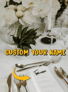 1/5/10 Pcs Custom Name Party Black Place Card, Black Tag, Acrylic Wedding Card, Wedding Decoration Table For Wedding, Bridal Party, Wine Drink, Cocktails Gift Holiday Acrylic Decor
