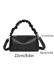 时尚女士迷你方形包；最新设计，可单肩背或斜挎；时尚优雅，独特别致；适合购物、旅行和送礼；防水防盗，用途广泛，功能多样。