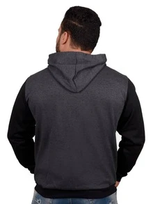 Sweatshirt Coat Cold Weather Blouse Sports Jacket Open Tracksuit - 深灰色 - 查看 5