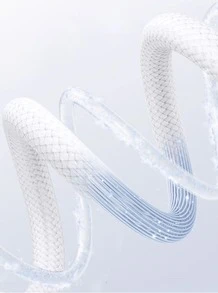 240W USB-C Ladekabel (2 Meter), Apple Ladekabel, Handy Ladekabel, Original Ladekabel - Weiss - Übersicht 2