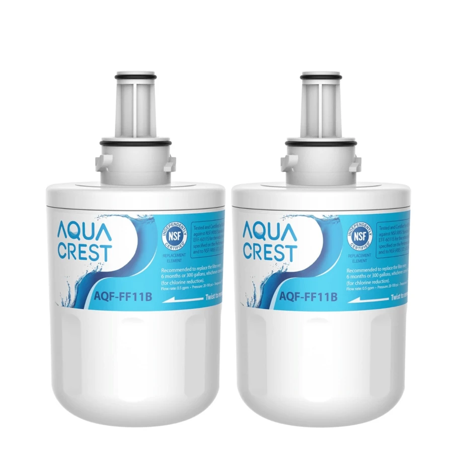 AQUA DA29-00003G Refrigerator Water Filter, Compatible With AquaPure Plus DA29-00003G, DA29-00003B, DA29-00003A, DA97-06317A, HAFCU1/XAA, HAFIN2/EXP - AQF-00003G-2 - View 1
