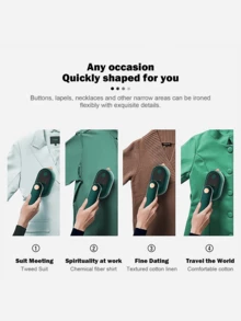 Travel Steam Iron | Portable Electric Small/Home - 隨機顏色 - 查看 5