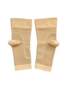 Compression Socks - Moisture-Wicking Nylon Blend, Reinforced Heel & Toe, Ankle Protection & Improved Circulation - Unisex Athletic Socks For Running, Hiking, All-Season Wear, Hiking Gear, Sporty Look, Breathable Fabric