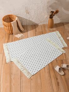 1PCSEntrance Door Mat, Entrance Mat, Door Mat, Japanese Washable Entrance Leather Carpet, Home Carpet - Black - View 2