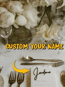1/5/10 Pcs Custom Name Party Black Place Card, Black Tag, Acrylic Wedding Card, Wedding Decoration Table For Wedding, Bridal Party, Wine Drink, Cocktails Gift Holiday Acrylic Decor