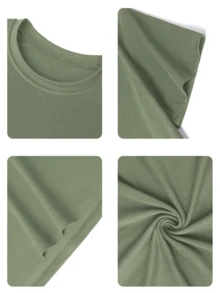 3件/包男童印花休闲圆领短袖T恤，幼儿夏季学生服装 - 多种颜色可选。舒适时尚的儿童T恤，带你探索世界！