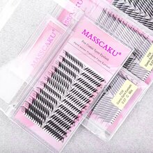 Comic Fox Masscaku Eyelash Extensions – Anime Style Design With Super Soft Long Curls - D - View 3