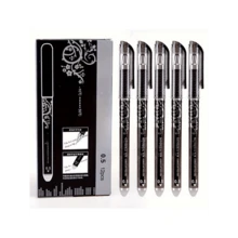 Limited Time Offer! High-Quality 0.5mm Erasable Gel Pens In 4-8-12 Pack-Boost Your Productivity In Study And Work - Black - View 1