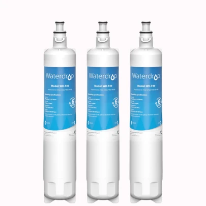 Waterdrop 2X 847200 Fridge Freezer Water Filter Compatible With Fisher & Paykel 847200; RS9120W Activesmart Integrated And More - For Product Codes Starting With 25xxx