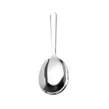 1 pieza Cuchara de sopa de acero inoxidable, cuchara agrandada y reforzada, mango largo, cuenco de sopa grande, conjunto de cucharas para hogar y hotel, regalo de Navidad, útiles escolares