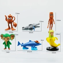Figura de madera Tungtungsahur de la serie Shanhaijing en caja ciega, figura decorativa