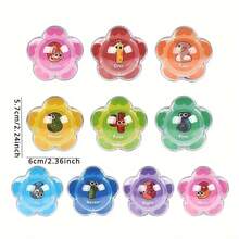 1 套漂浮浴益智玩具，字母数字动物水上玩具套装，适合青少年，防水益智玩具，亲子互动套装 - 彩色 - 查看 5