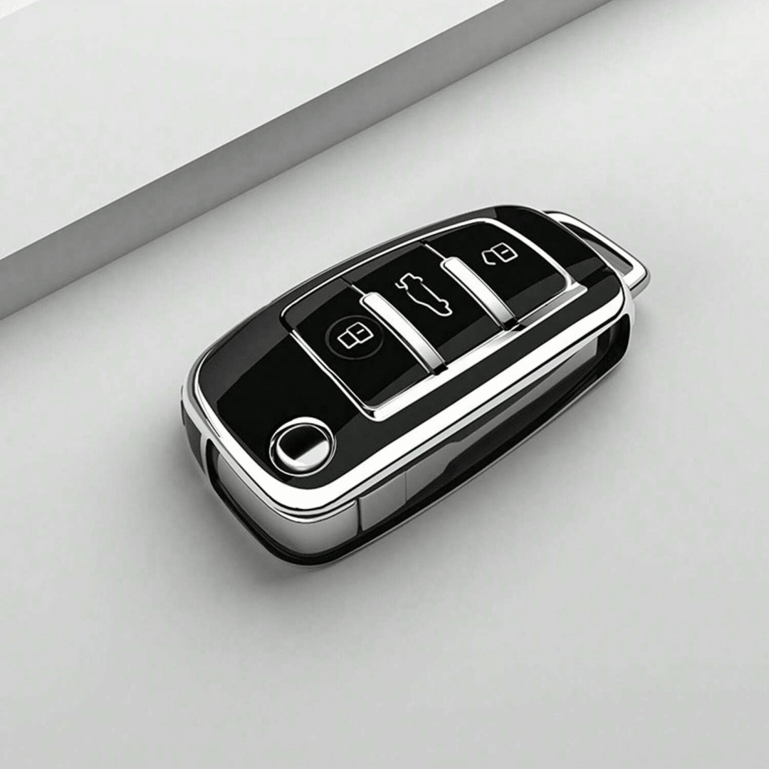 Accesorios protectores para Audi A3, A6, C5, C6, Q3, Q2, Q7, TT, TTS, R8, S3, S6, RS3, RS6, A4. Bolsa de llaves elegante y de alta gama adecuada tanto para hombres como para mujeres