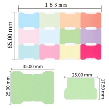 60pcs Sticky Index Tabs, Writable Sticky Notes, Flags Paper Blank Monthly Tabs, Planner Stickers, Double Sided Page Markers Book Tabs Annotation Tabs, For Labelling Classifying Planning, School Supplies,Back To School