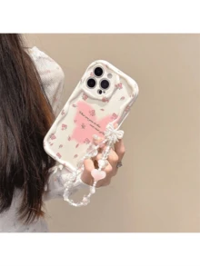 1 件 Liquid Ditsy 花卉和蝴蝶扎染 TPU 手机壳适用于 14 Pro Max / 13 防水防震防摔防刮 - 彩色 - 查看 3