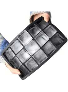Large Six And Eight Square Silicone Ice Tray Ice Cream Dessert Juice Frozen Model For Home Use With Lid